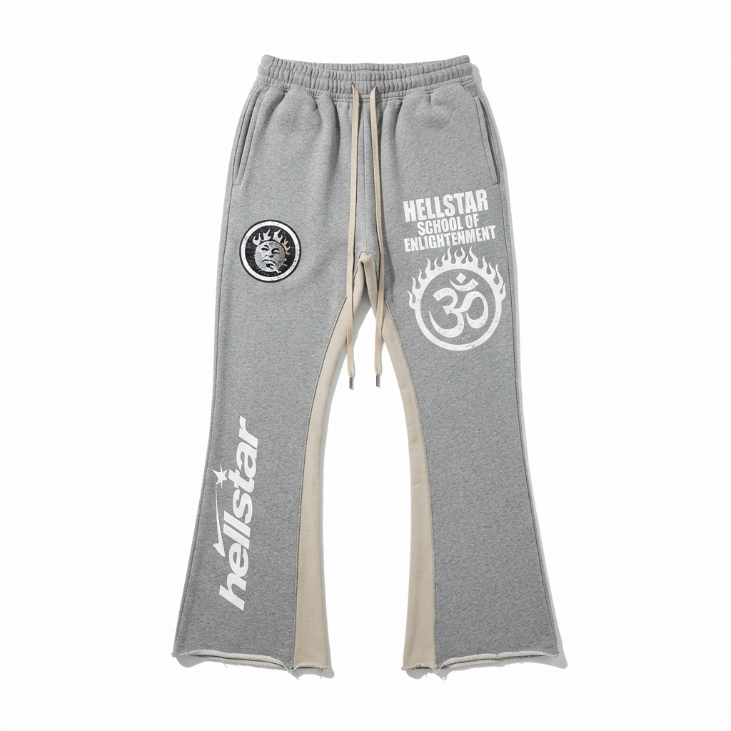 Hellstar School of Enlightenment Flare Sweatpants