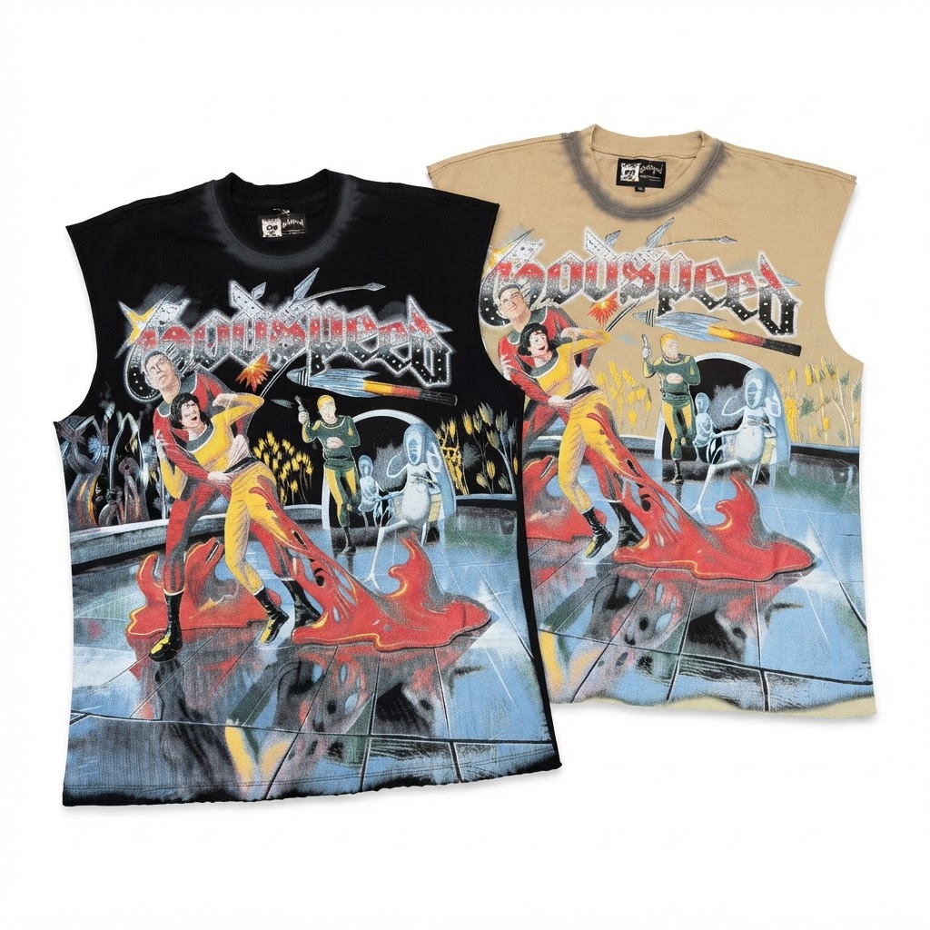 GODSPEED Comic Sleeveless Muscle Tee