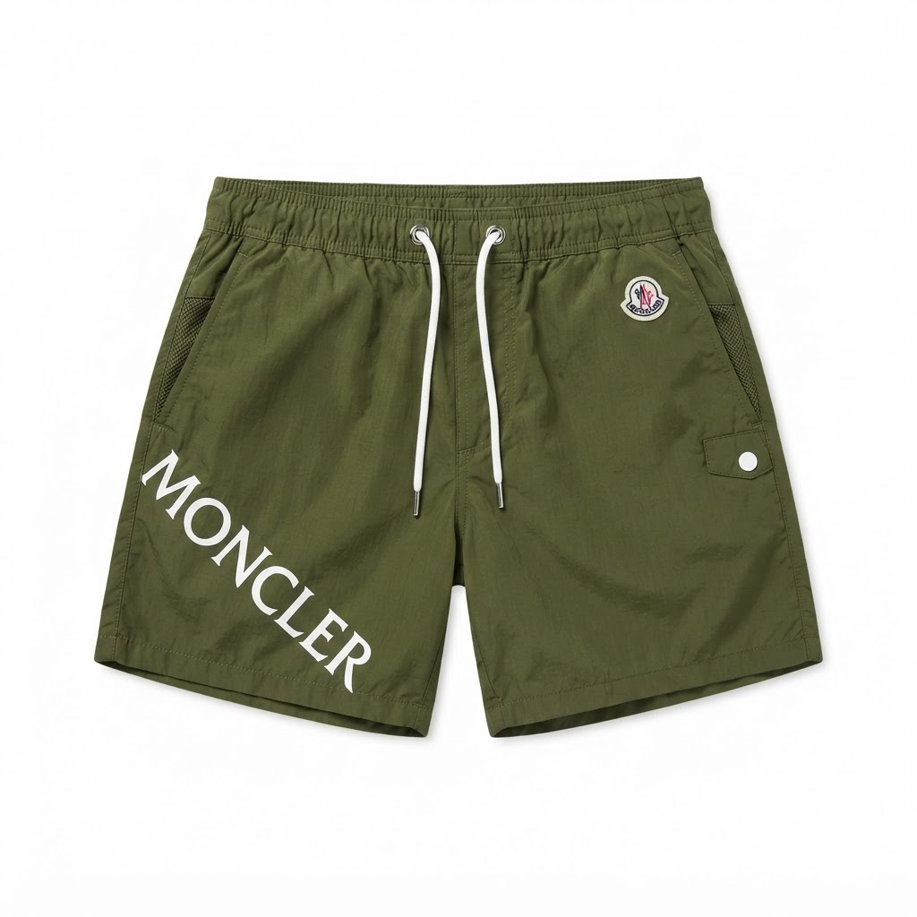 Moncler Logo Swim Shorts — Multi-Color Pack