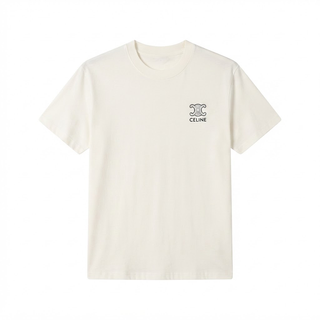 CELINE Triomphe Logo T-Shirt