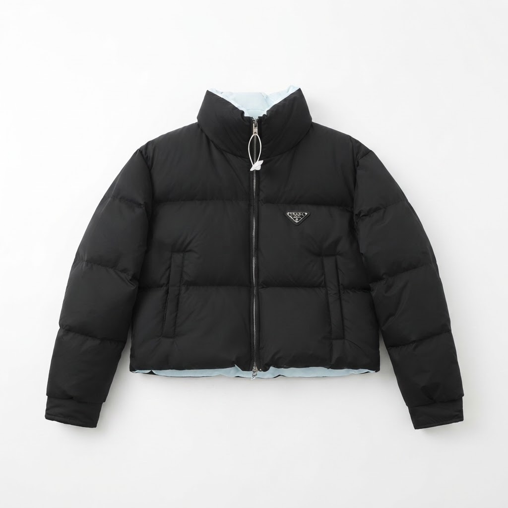 Prada Cropped Puffer Jacket
