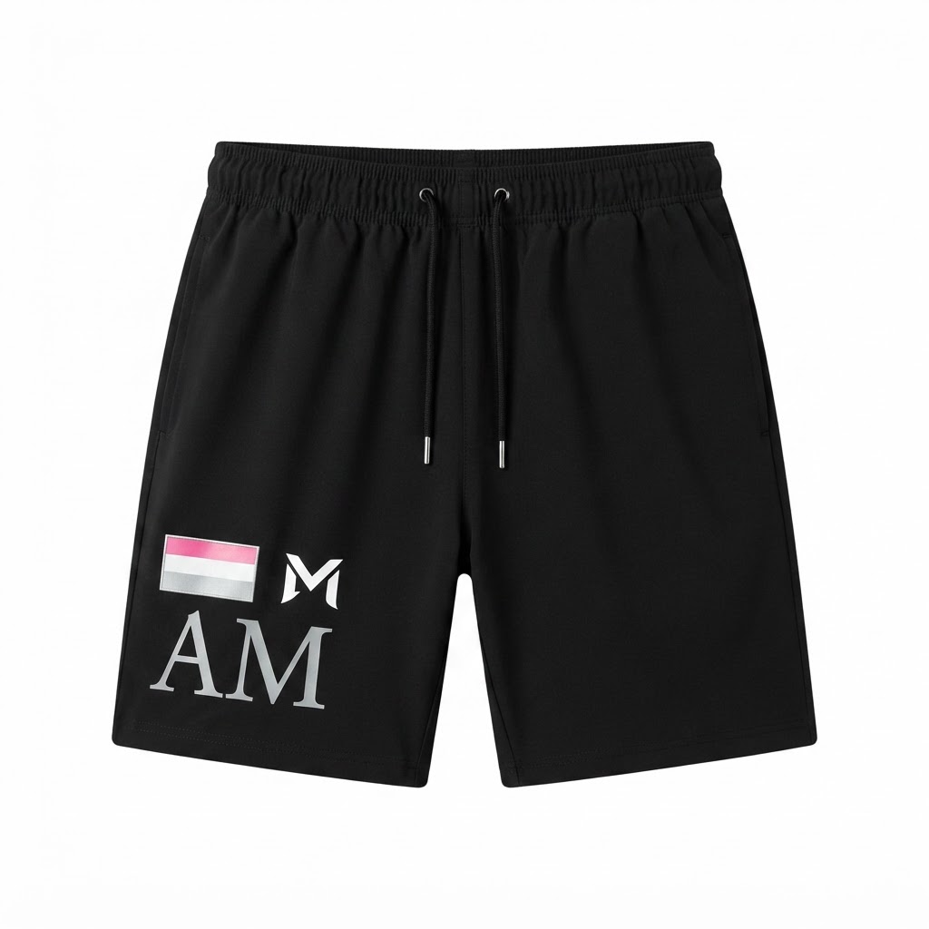 AMIRI AM Stripe Shorts