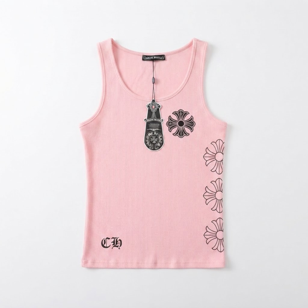 Chrome Hearts Floral Cross Tank