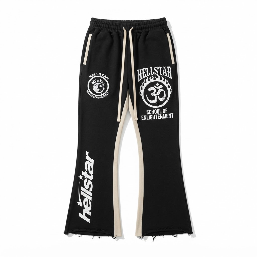 Hellstar School of Enlightenment Flare Sweatpants