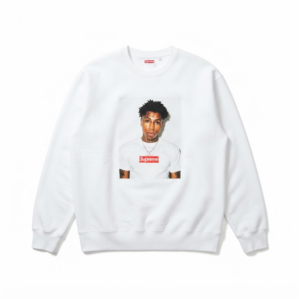 NBA YoungBoy Supreme Photo Crewneck