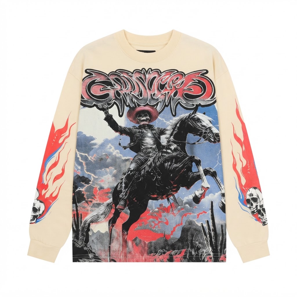 GODSPEED Manifested Long-Sleeve Graphic Tee