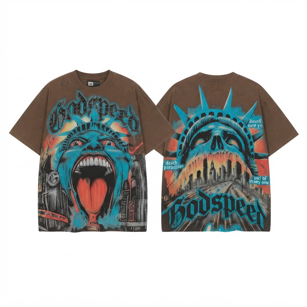 GODSPEED Statue of Liberty Graphic Tee