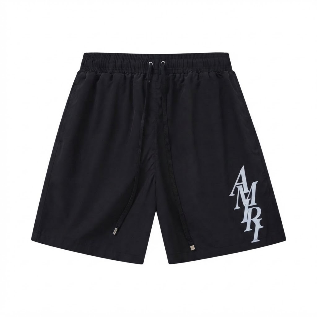 AMIRI Horizontal Serif Logo Shorts