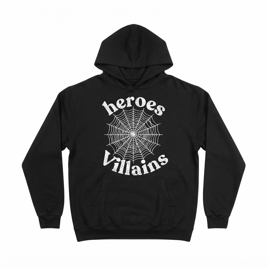 Heroes & Villains Spider Hoodie