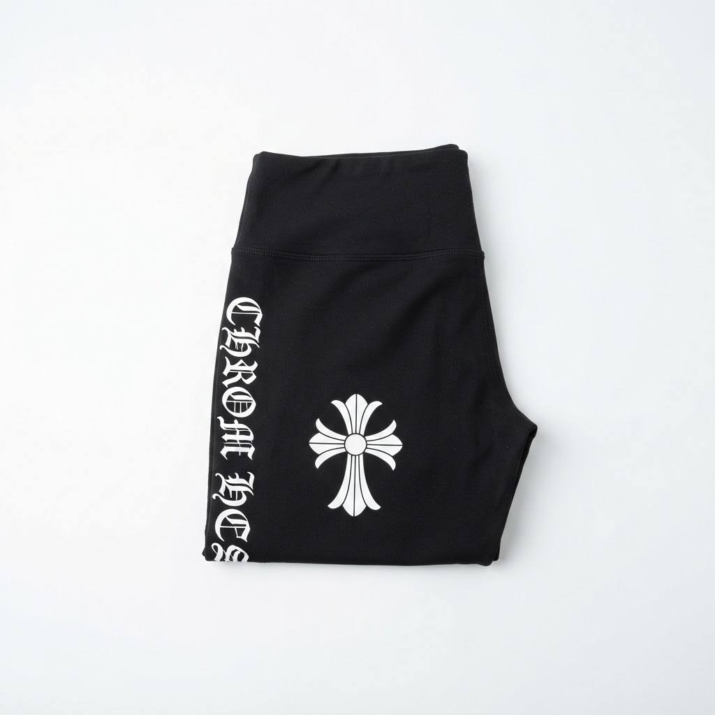 Chrome Hearts Gothic Logo Leggings