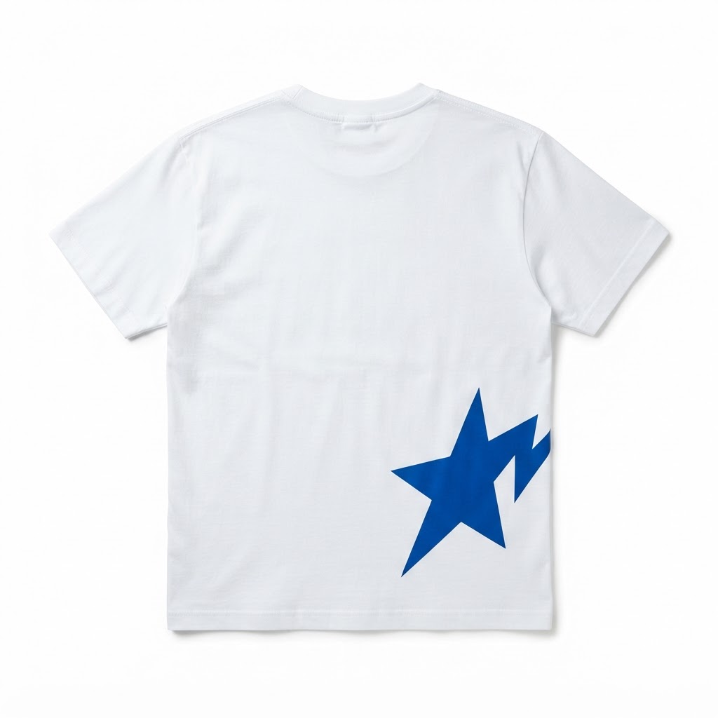BAPE World Gone Mad Logo Tee