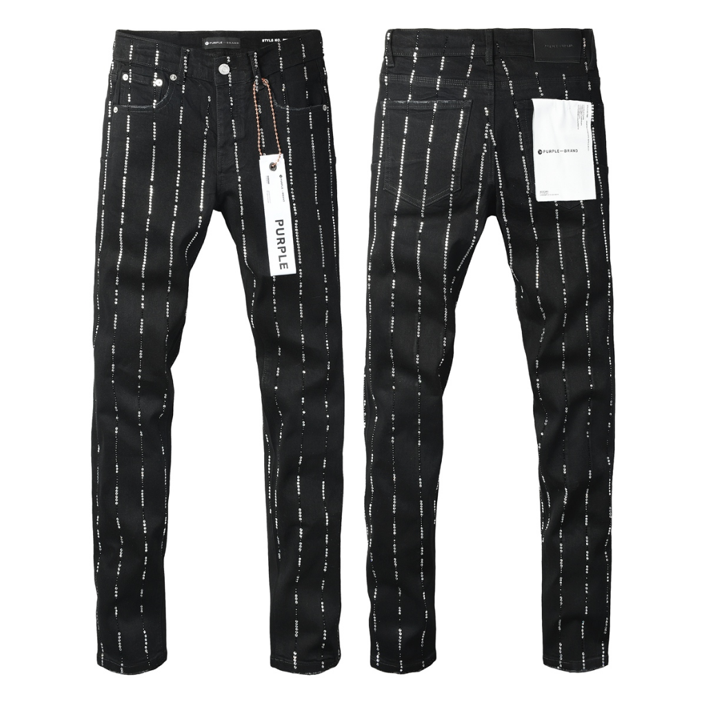 Purple Brand Slim Jeans — Light Blue Clean