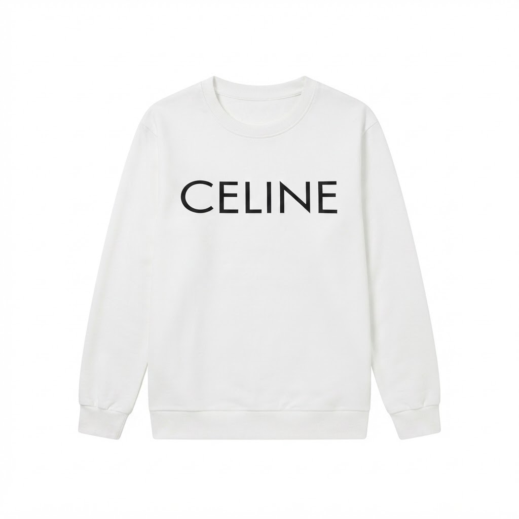 CELINE Logo Crewneck Sweatshirt