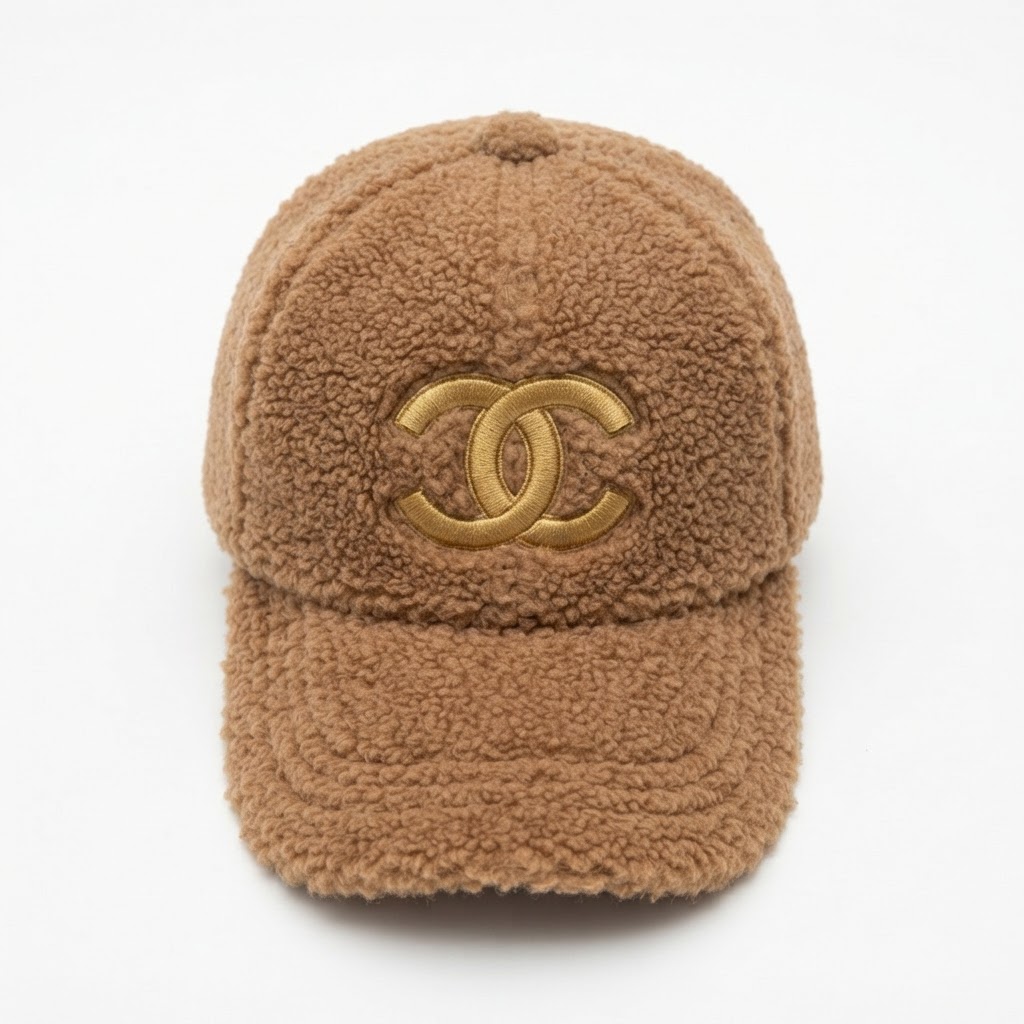 Chanel CC Fluffy Baseball Cap