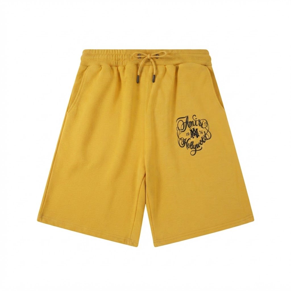 AMIRI Hollywood 1976 Emblem Shorts