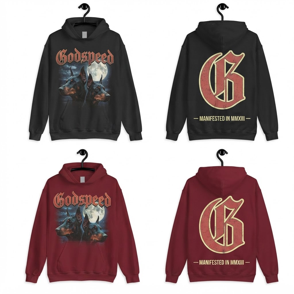 GODSPEED Doberman Hoodie
