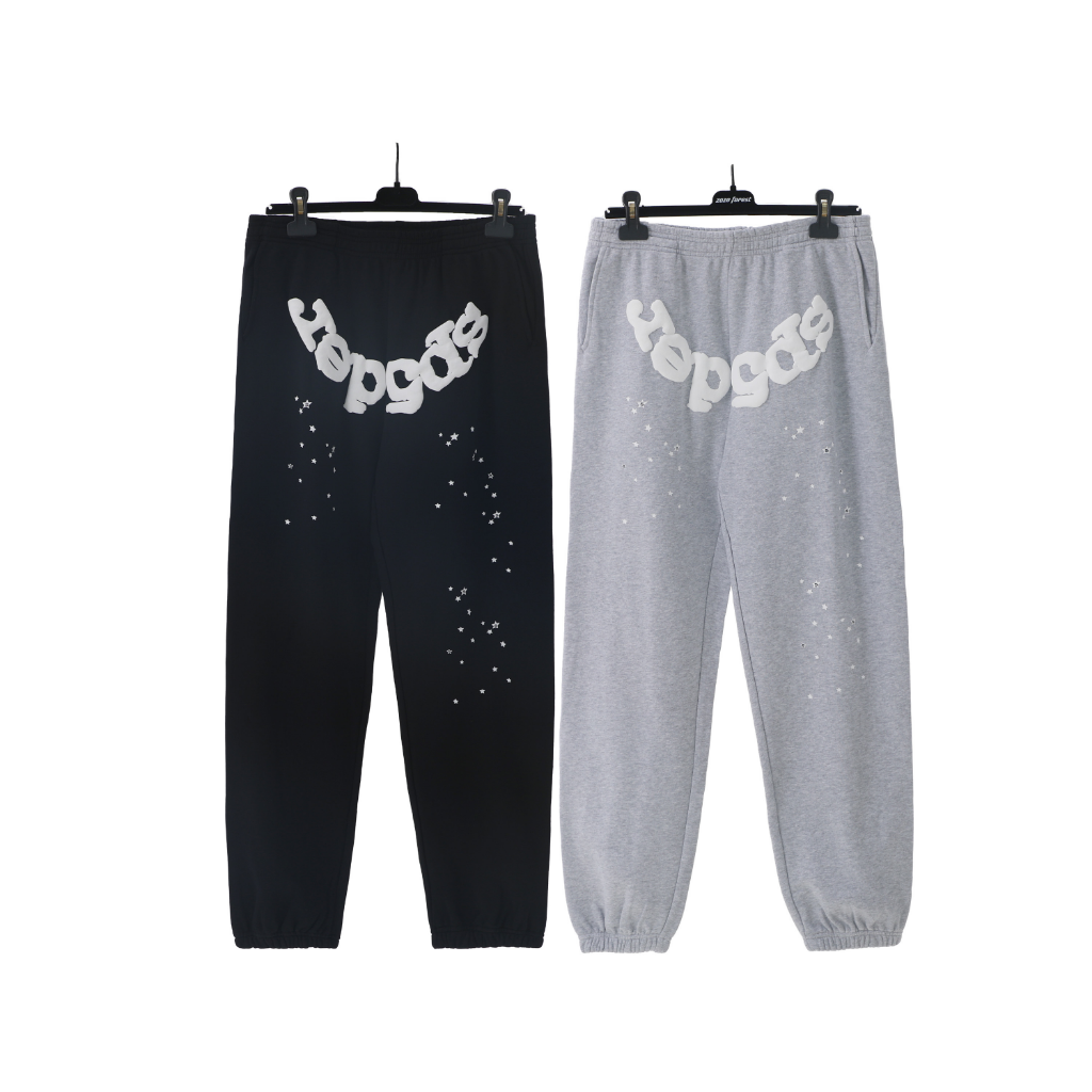 Sp5der Large Text Sweatpants