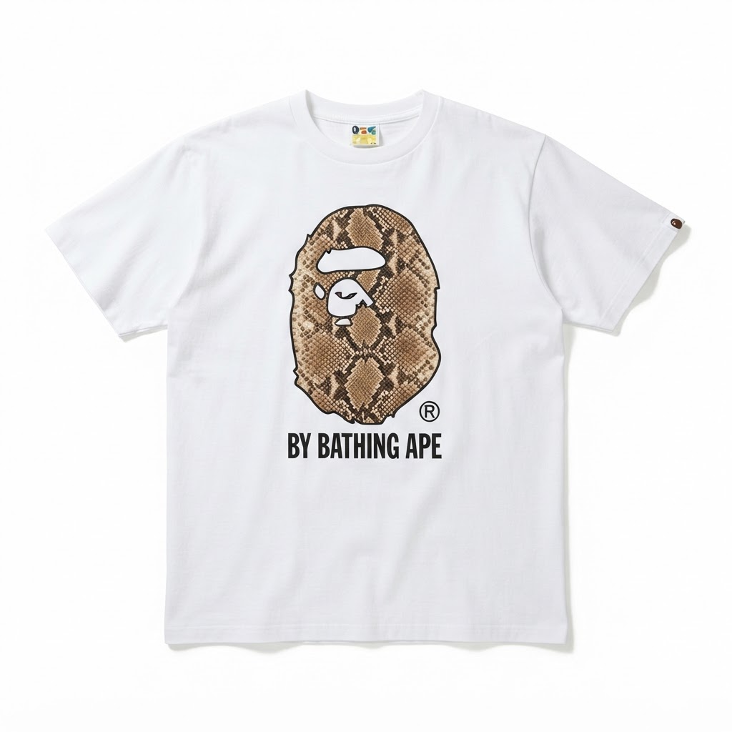 BAPE By Bathing Ape Snakeskin Tee