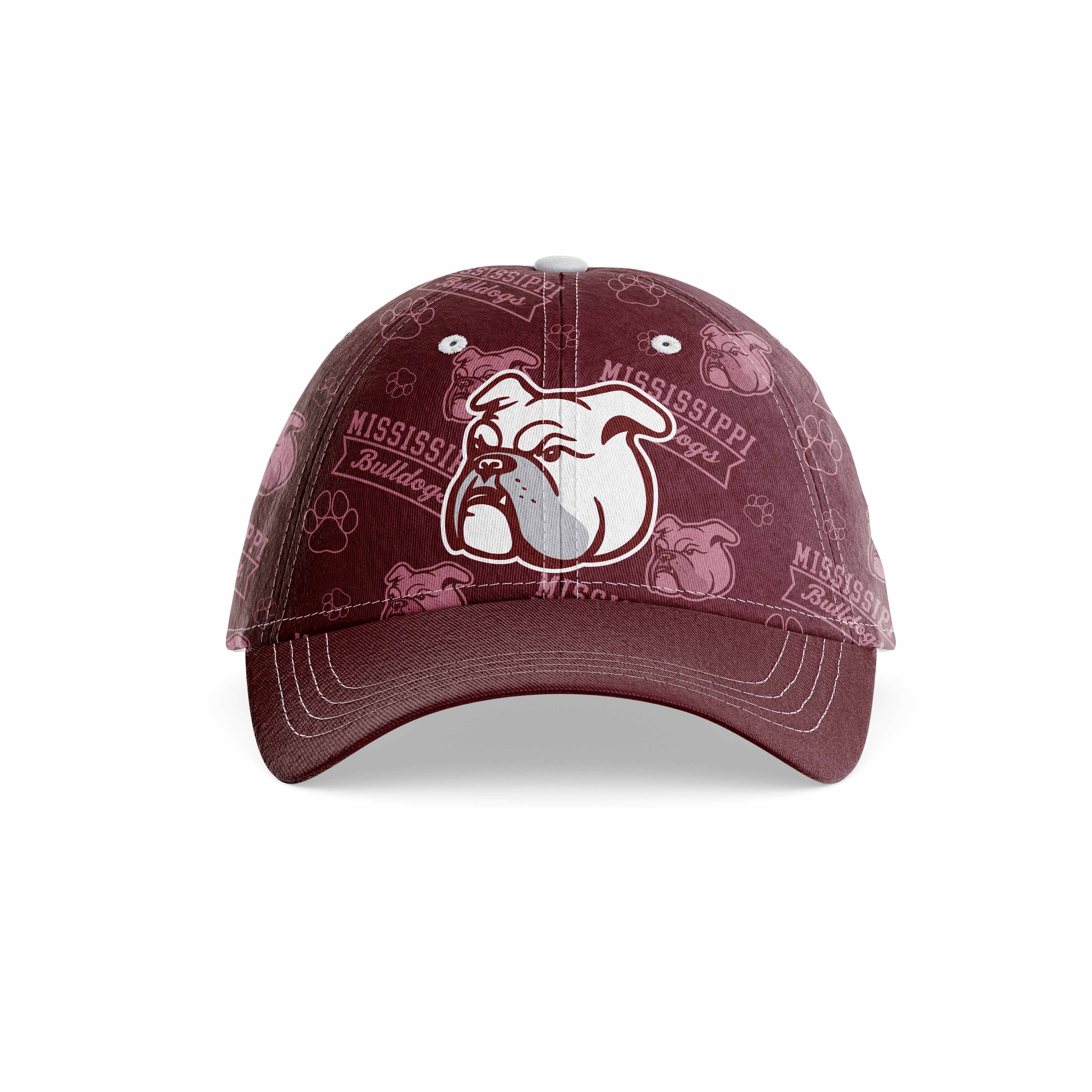 Mississippi Bulldogs All-Over Cap
