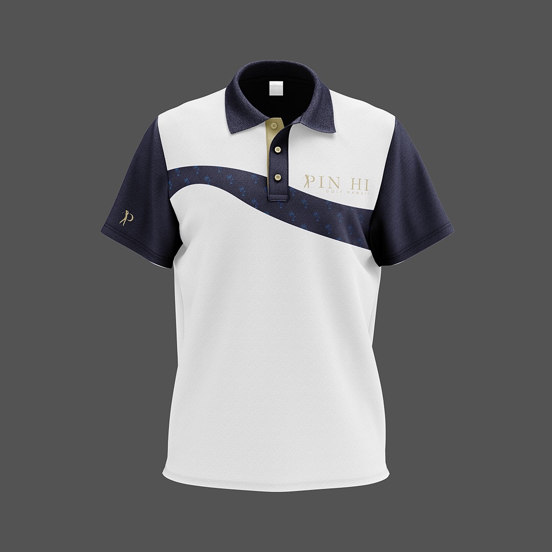 Pin Hi Golf Hawaii Polo