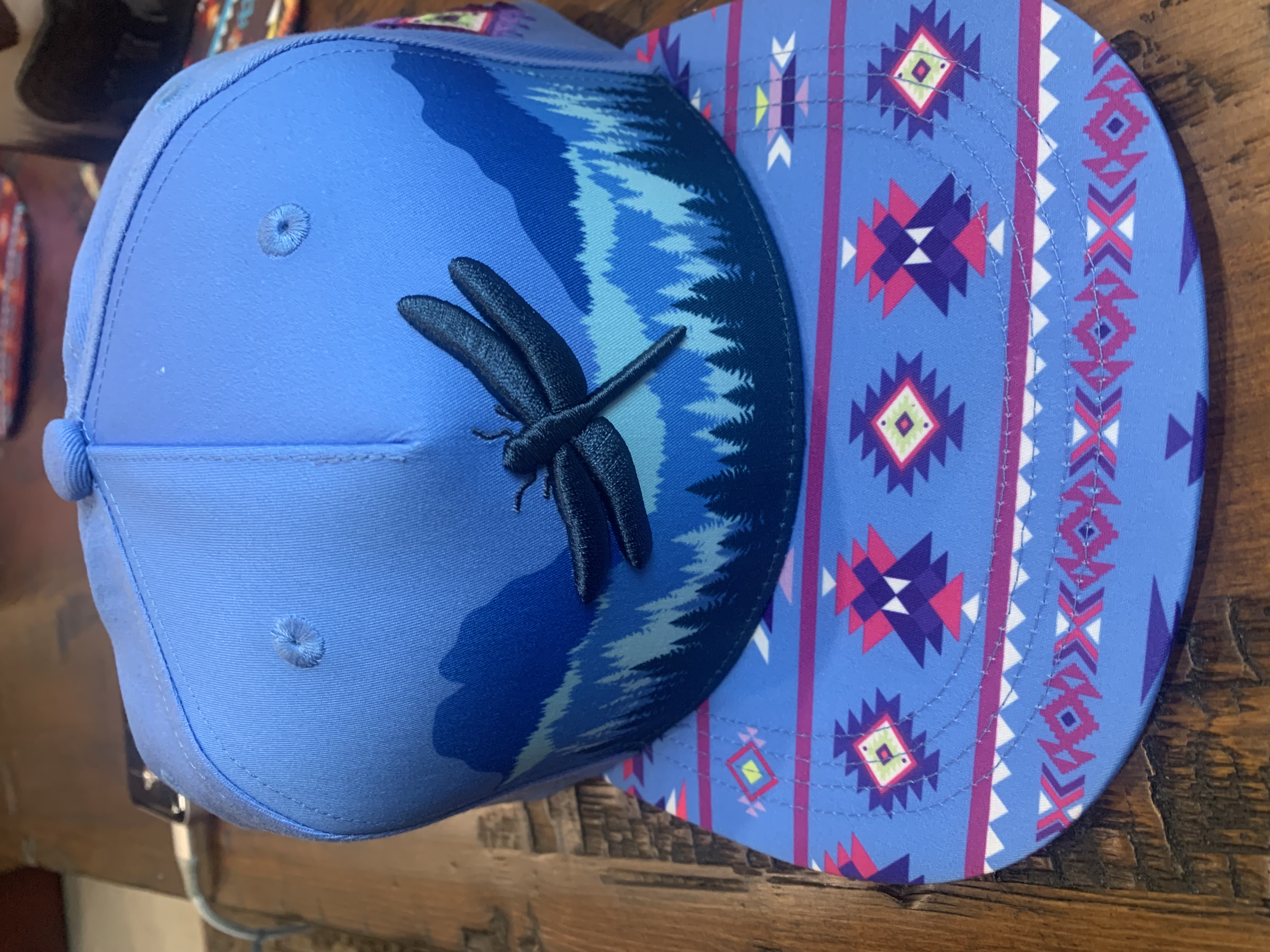 Dragonfly Tribal Brim Snapback