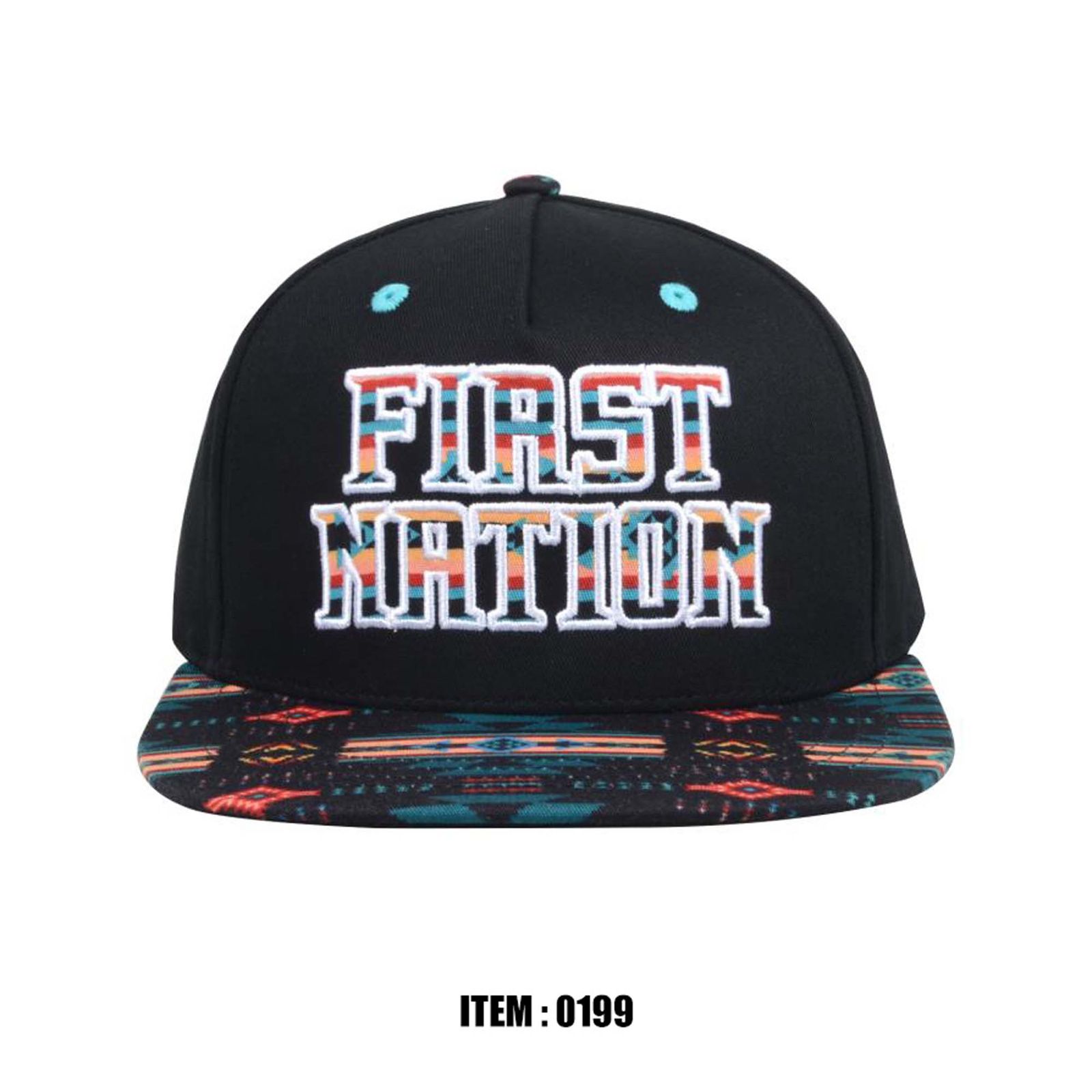First Nation Aztec Brim Snapback