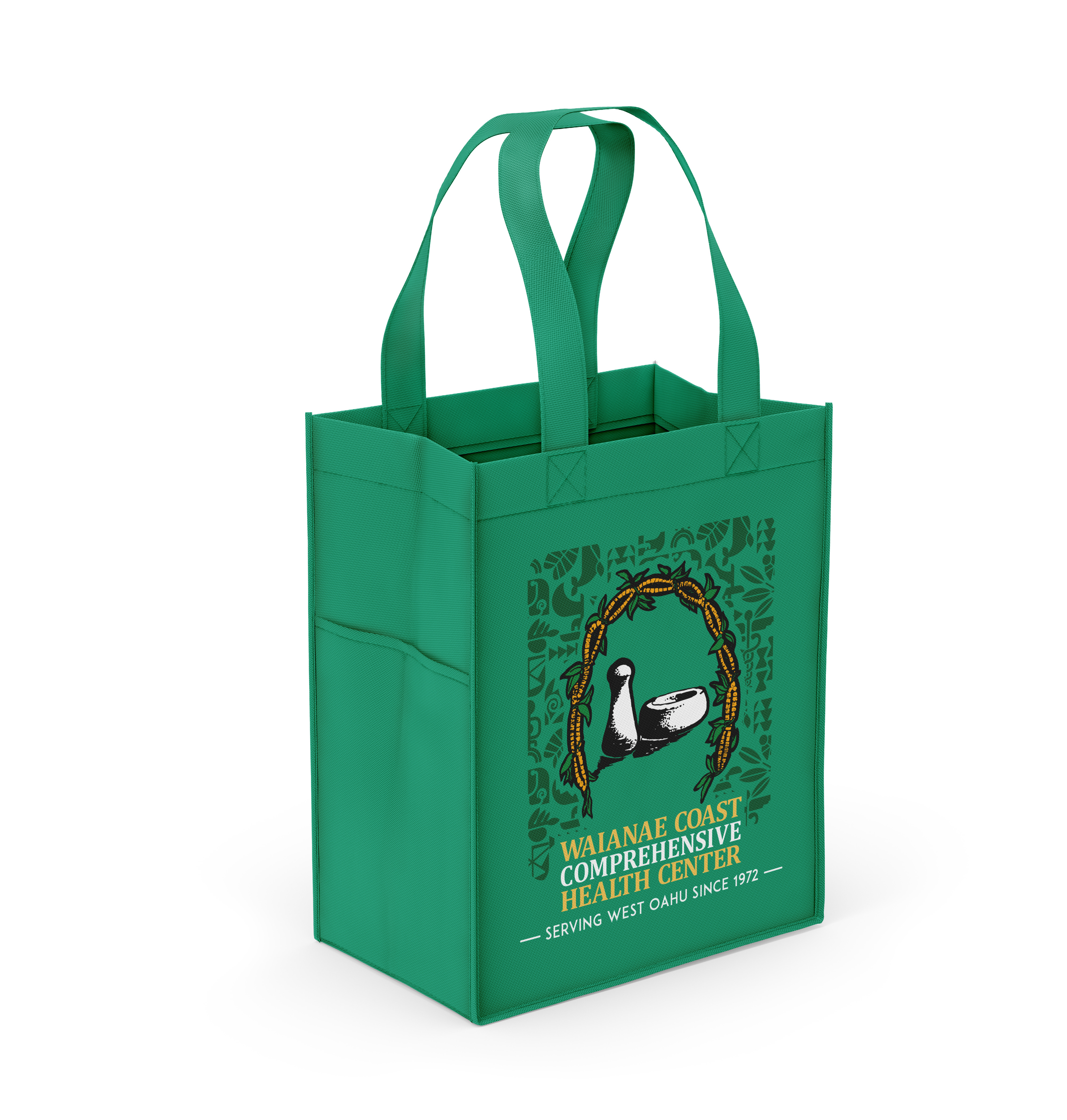 Waianae Coast Health Center Tote — Green