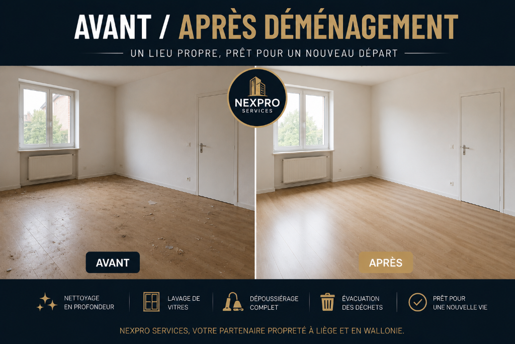 Avant/après déménagement
