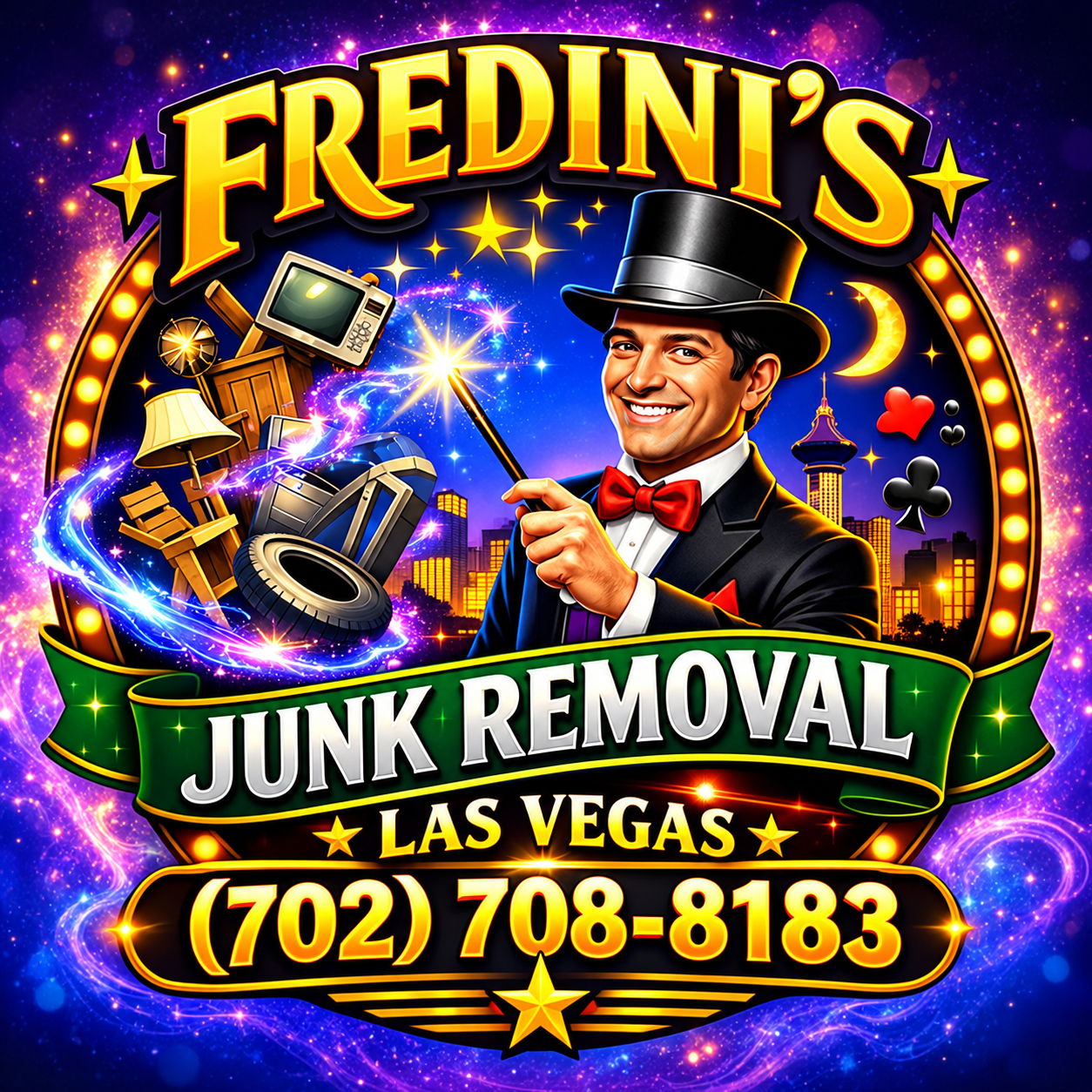 Fredini's Junk Removal logo