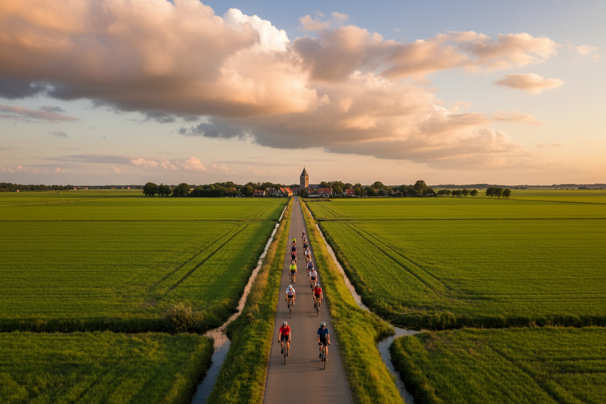 Fietstocht door de Zak