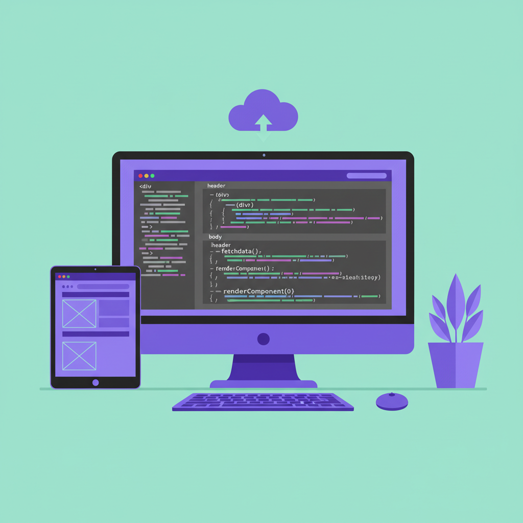 Tech workspace