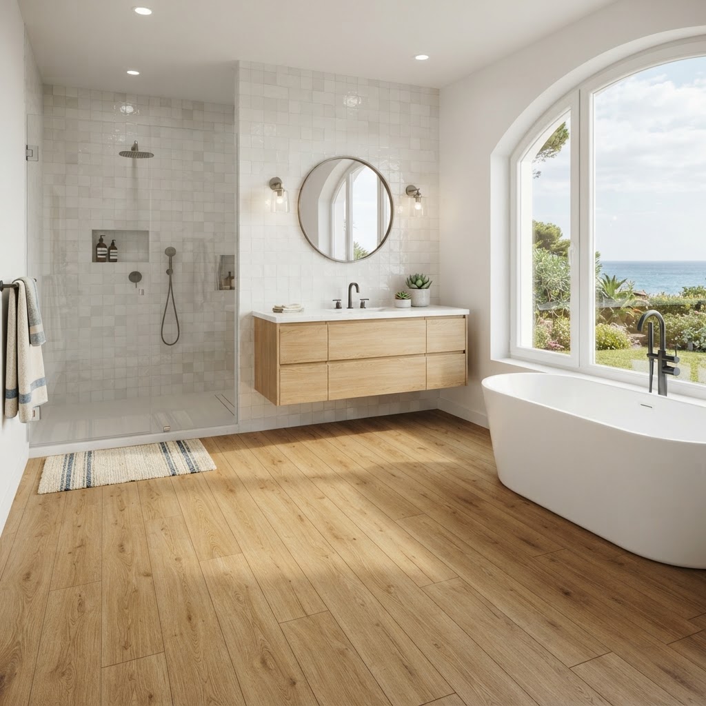 ¿Se puede poner tarima flotante en un baño? La respuesta honesta