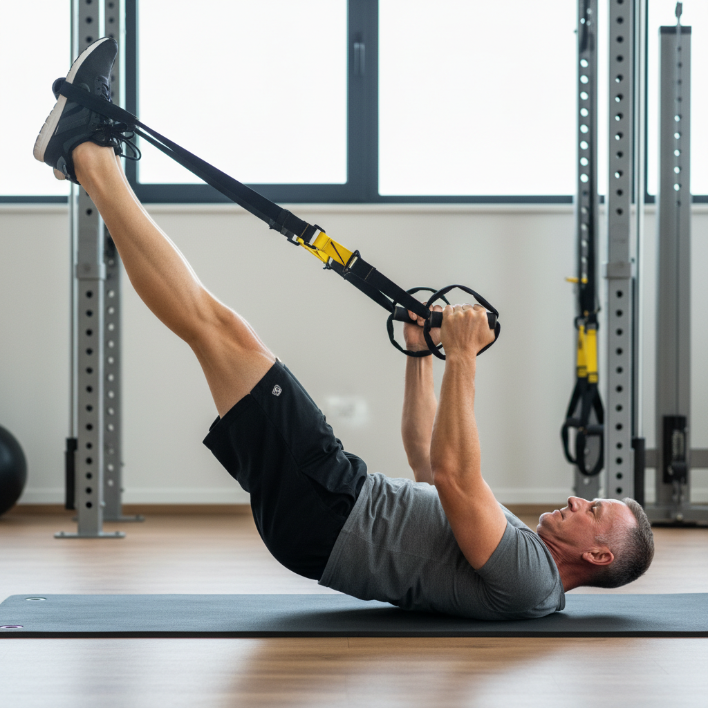 TRX Pelvic Press Pull-Ups