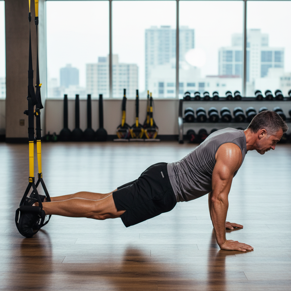 TRX Tuck & Pike Push-Ups
