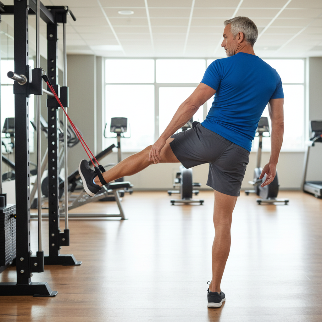 Standing Leg Abductions with Right Leg