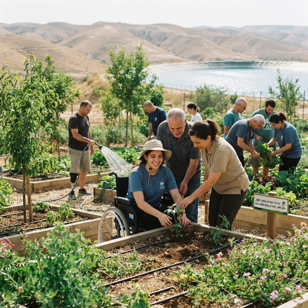 Jewish National Fund-USA Connects Over 30,000 Disabled Israelis to Nature