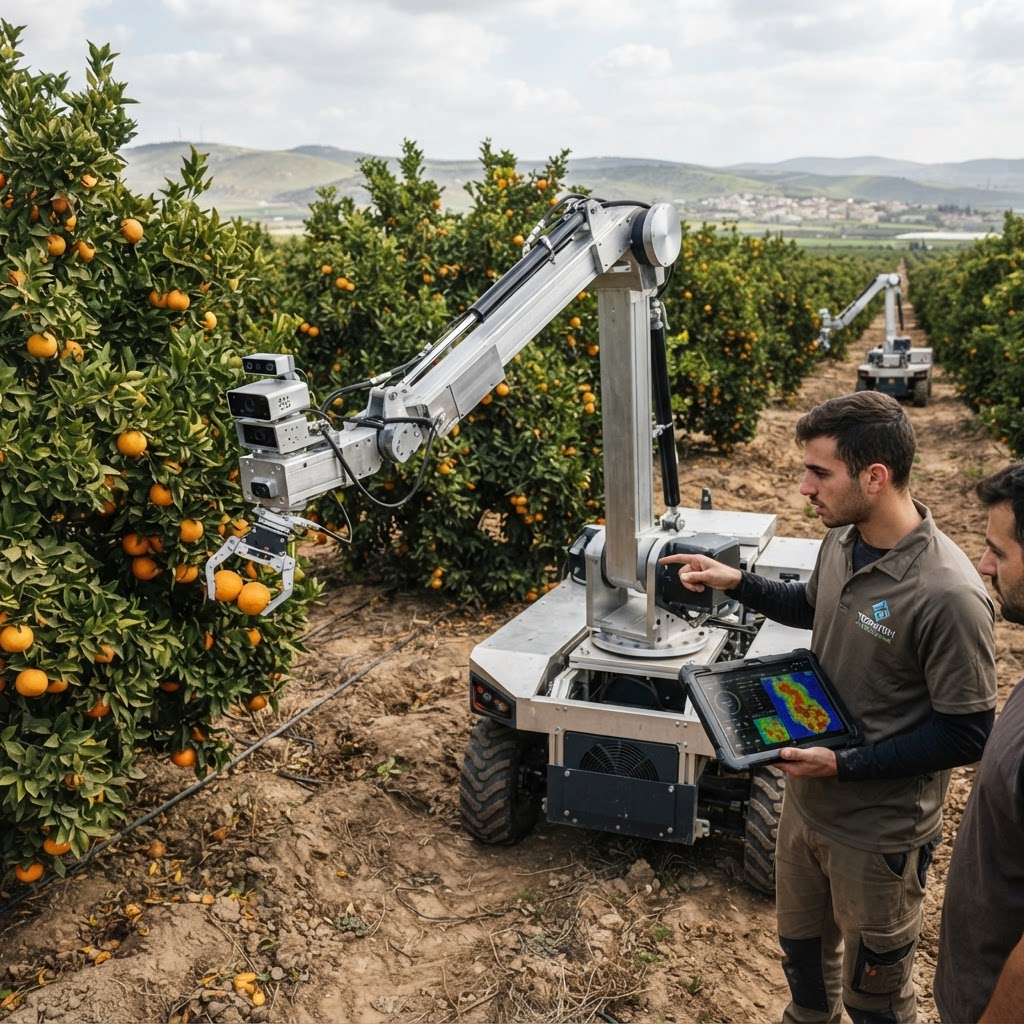 Israeli Startup Bets On AI-powered Robots To Solve Billion-dollar Citrus Harvesting Challenge