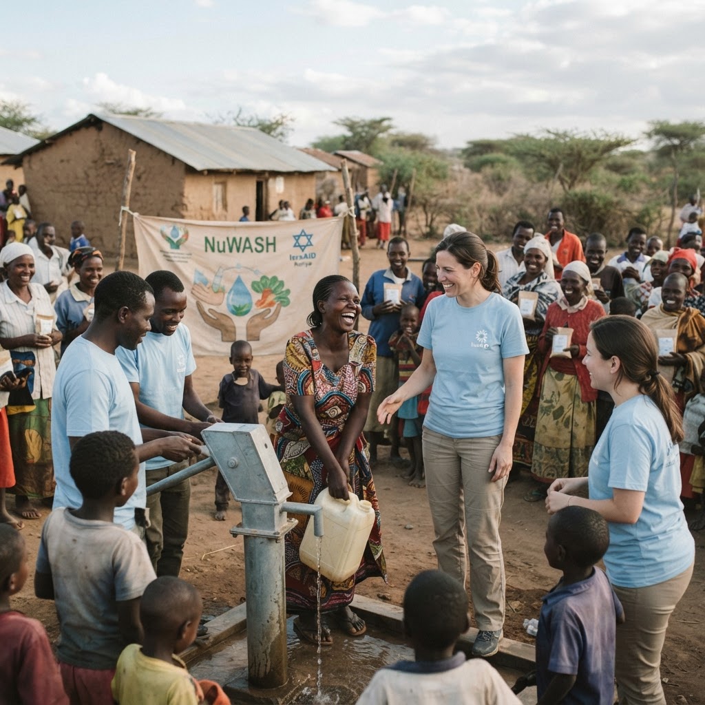 Nurturing Resilience: IsraAID’s Impactful NuWASH Initiative in Kenya