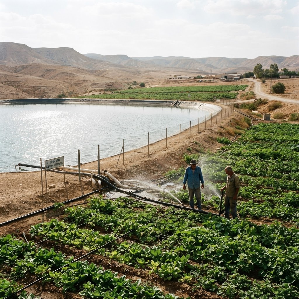 JNF-USA Water Reservoirs Serve as Lifeline for Negev Agriculture During National Water Crisis