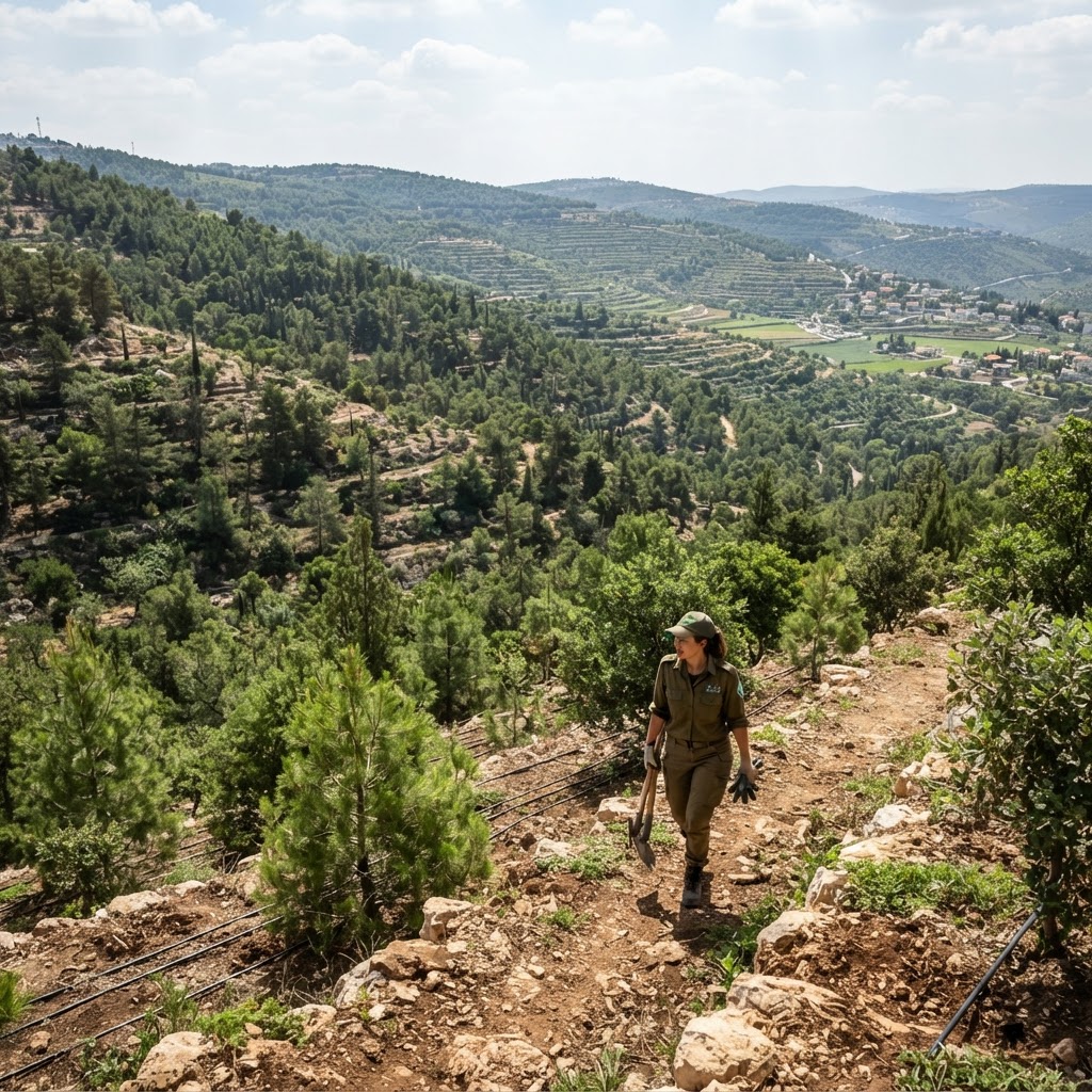 The Reforestation of Israel: A Century of Environmental Growth