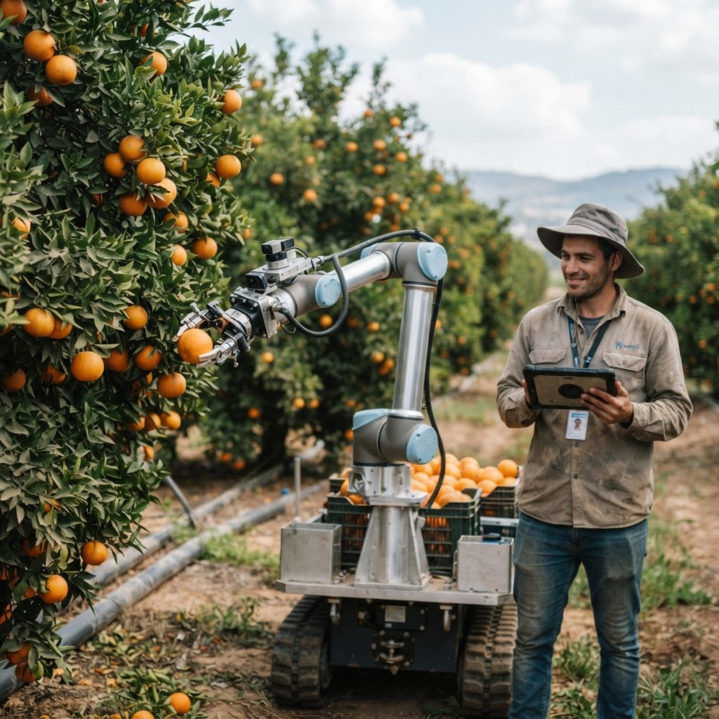 Israeli Startup Nanovel Secures Grant to Advance Autonomous Citrus-Harvesting Robots