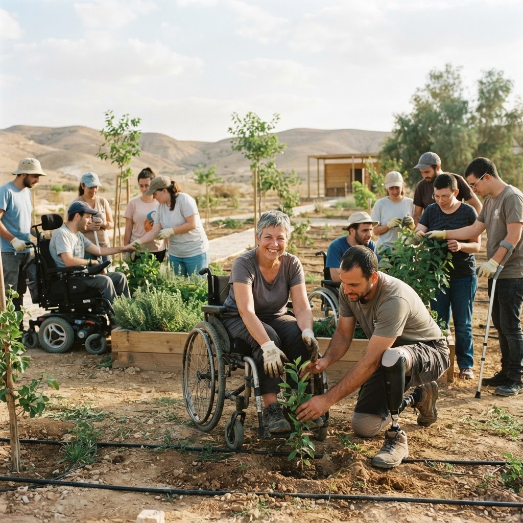 Jewish National Fund-USA Connects Over 30,000 Disabled Israelis to Nature