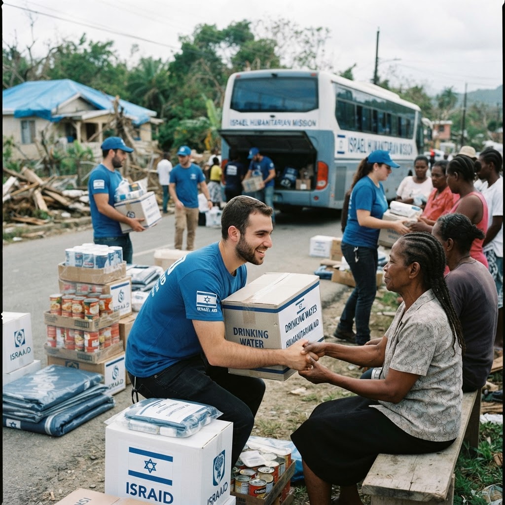 Largest Israeli humanitarian mission since October 7 heads to Jamaica following Hurricane Melissa