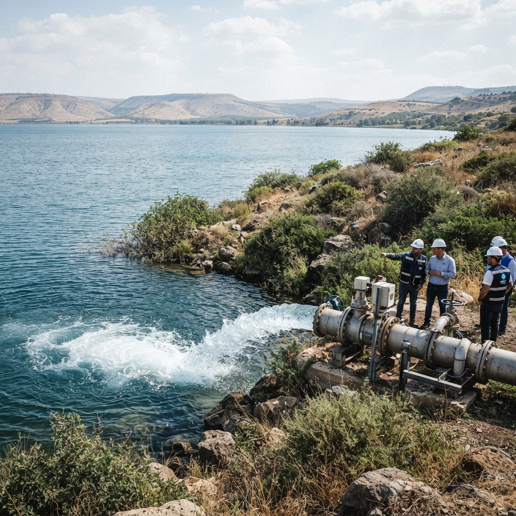 Israel Launches World-First Project to Refill Sea of Galilee with Desalinated Water