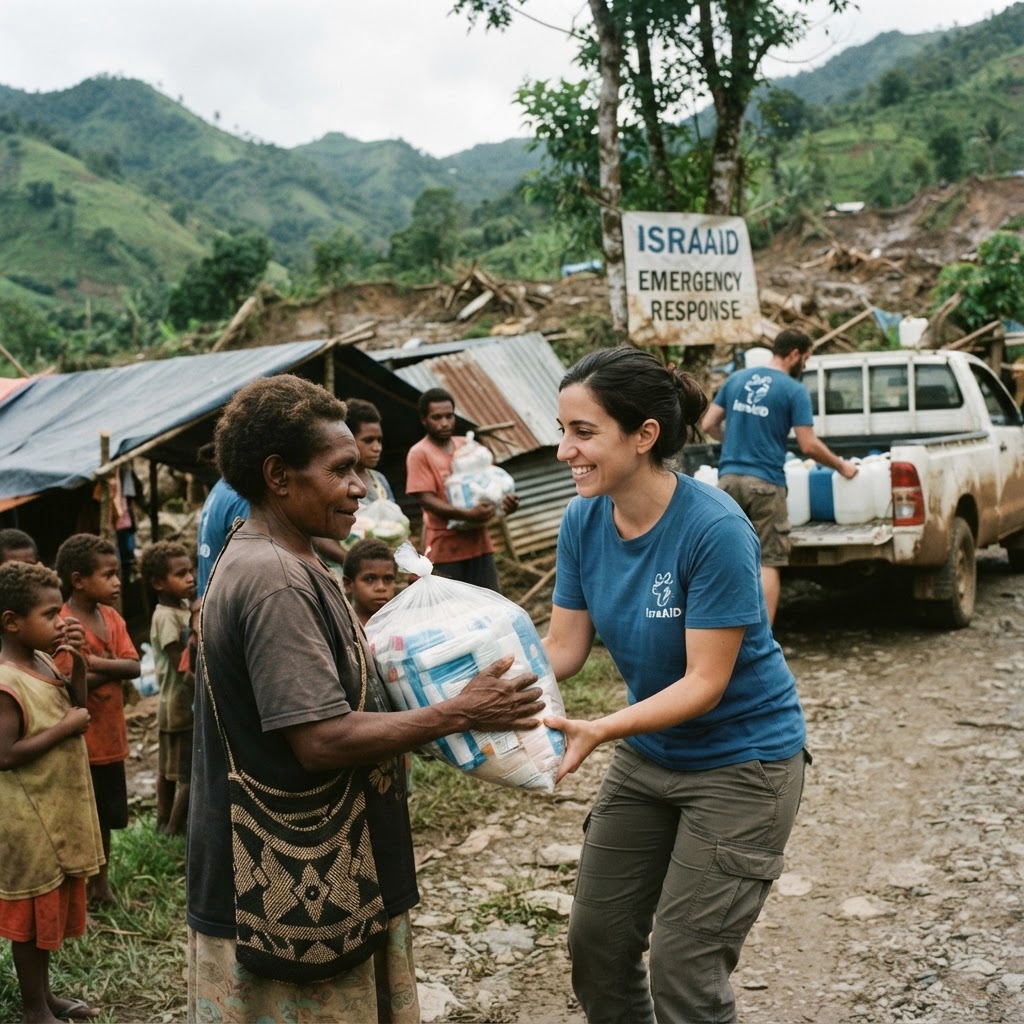 IsraAID Launches Emergency Response to Papua New Guinea Landslide