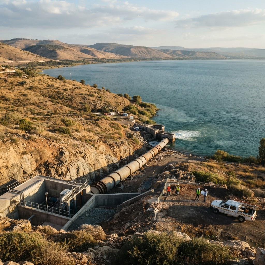 Israel Launches World-First Project to Refill Sea of Galilee with Desalinated Water