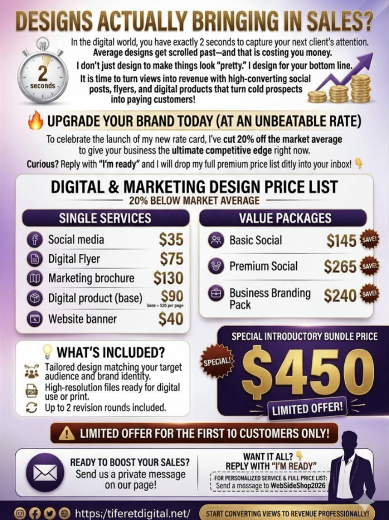 Design sample — PRICING PRESENTATION