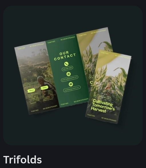 Tri-fold Service Brochure