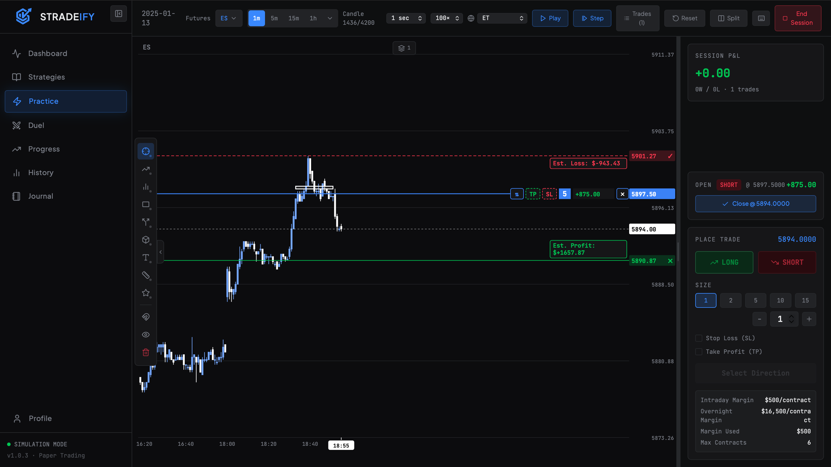 Real Market Replay