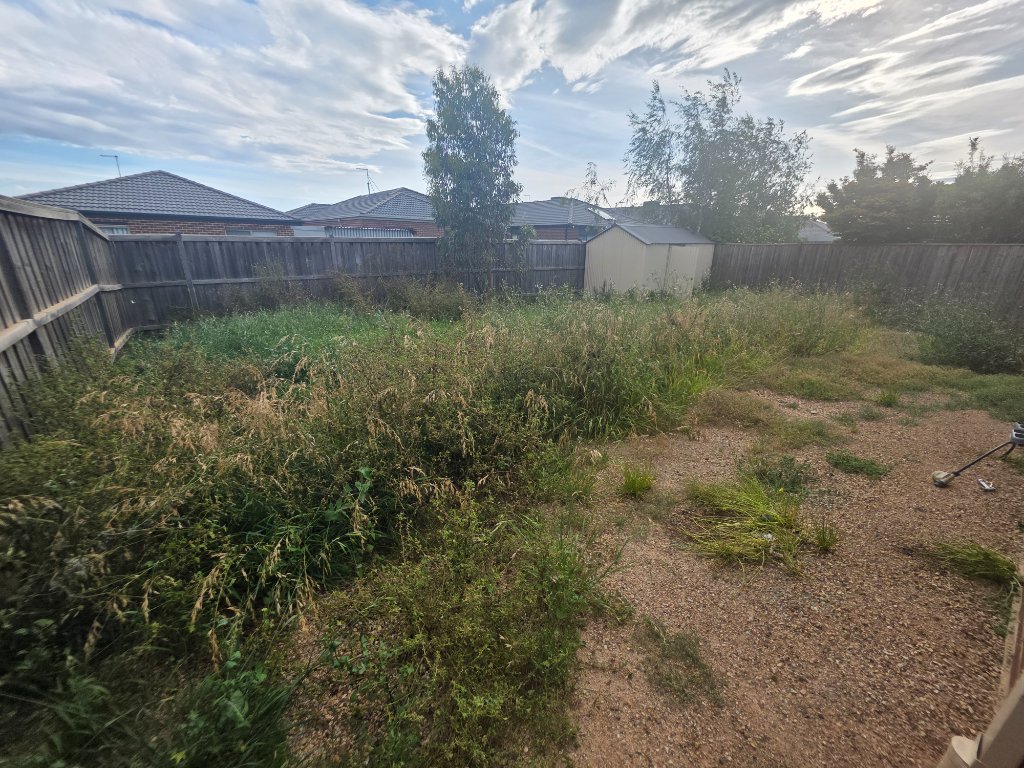 Yard before